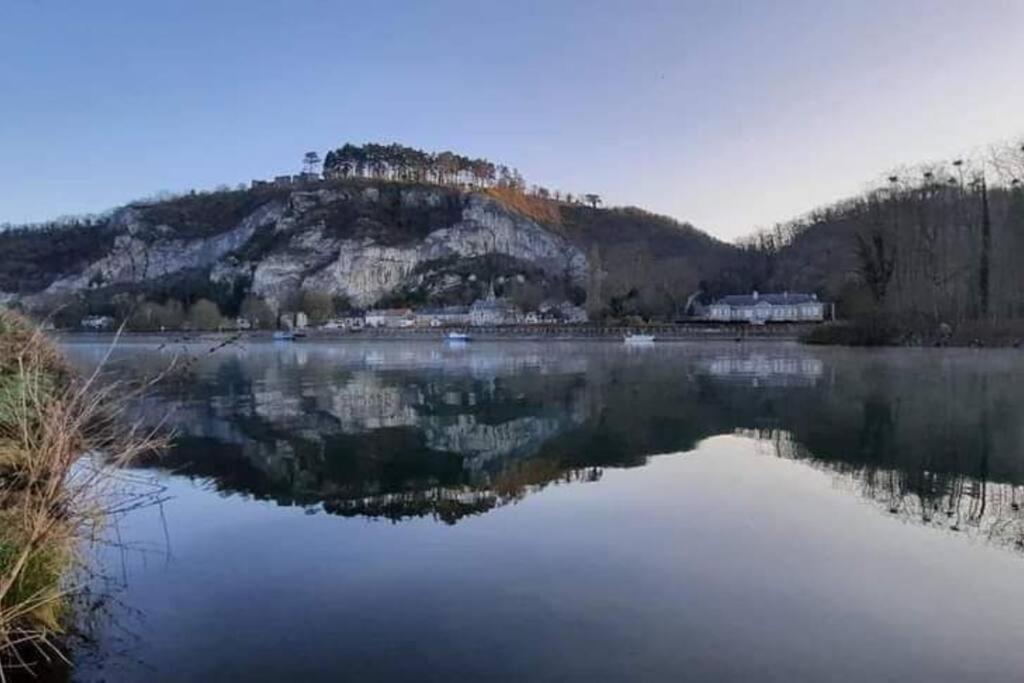 Maison Bucolique A Anhee, Vue Meuse Et Falaises Villa Екстериор снимка